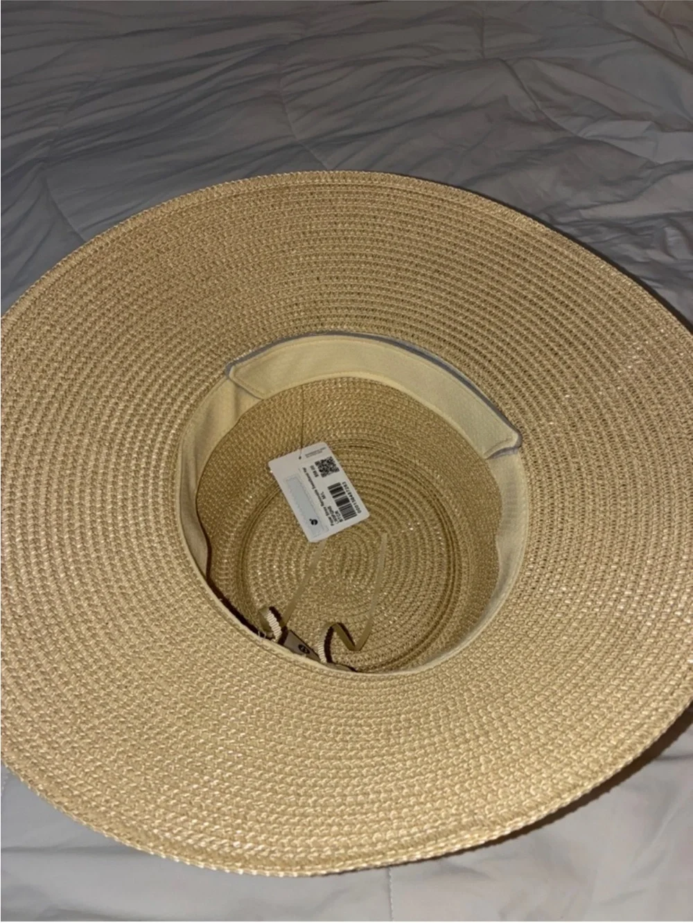 lululemon athletica Beige Wide-Brim Straw Sun Hat - Picture 3 of 5